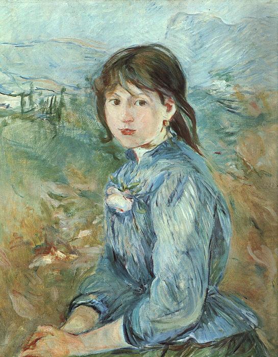 Berthe Morisot The Little Girl from Nice oil painting image